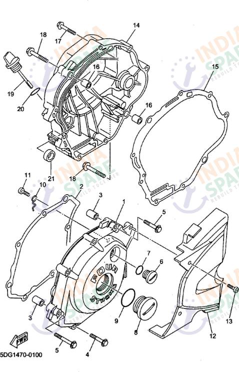 CRANKCASE COVER 1